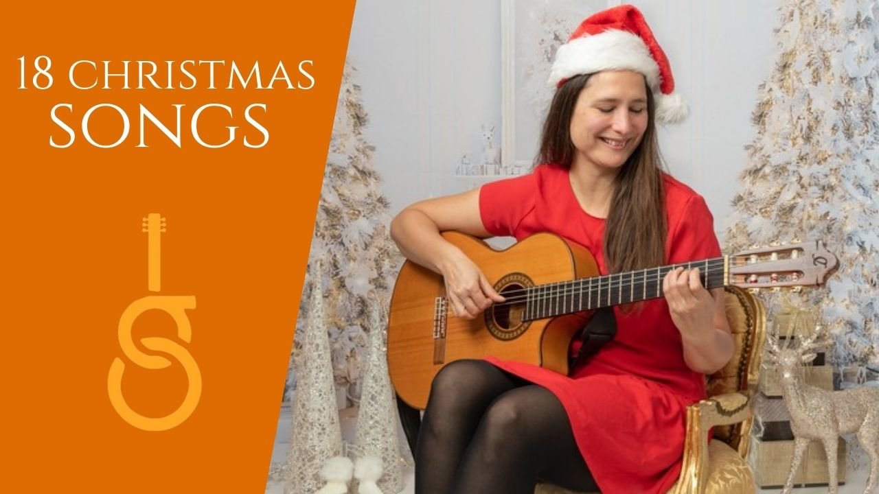 18 Christmas Songs guitar course