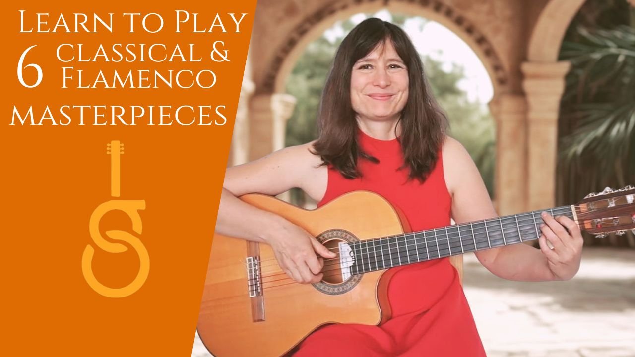 Six Classical and Flamenco Guitar Masterpieces course