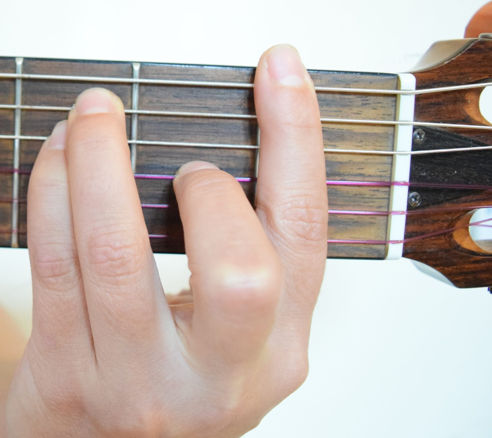 Barre chord guitar lesson from the course