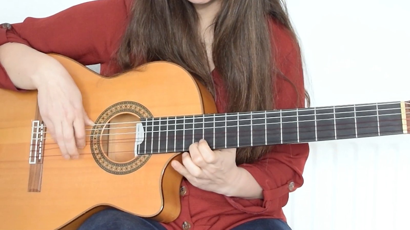 Creating melodies and improvisation ideas on guitar