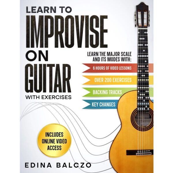Learn to Improvise on Guitar with Exercises - Book/PDF